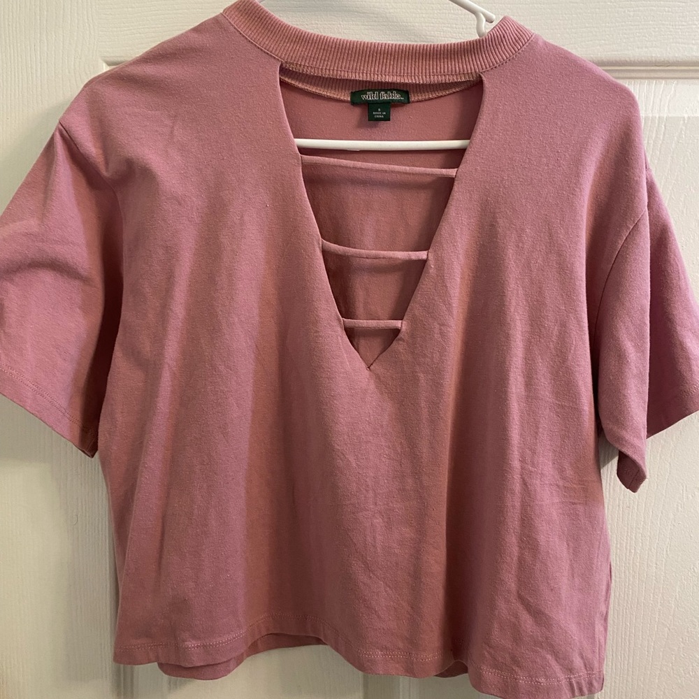 Wild Fable Cropped Tee